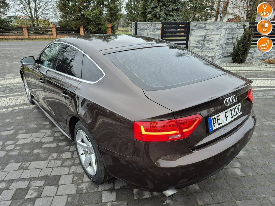 Audi A5 Sportback xenon led navi chromy ładny lift