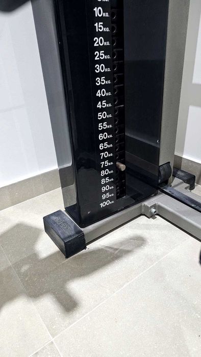 Conjunto 3 Máquinas de Musculação – Banco + Abdominais + Peitoral