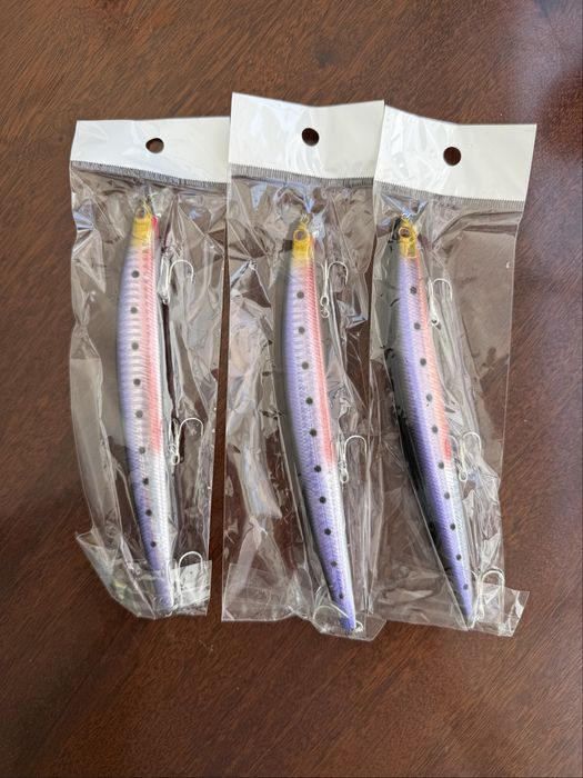 Minnows Multicolor 3D – Efeito Holográfico – Ação Realista – Novos e Selados