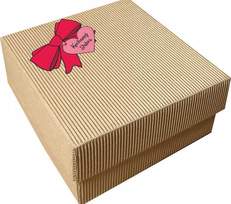 Prezent na dzień BABCI zestaw podarunkowy herbata + miód