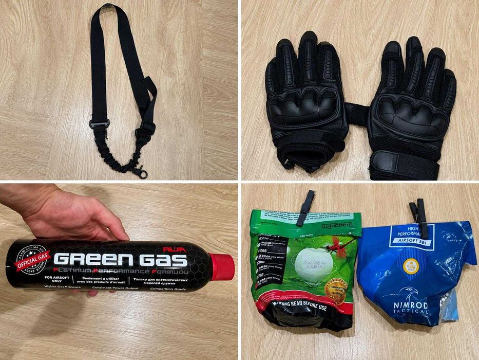 KIT AIRSOFT – kRYTAC Trident Mk2 SPR (com upgrades) + TOKYO MARUI Glock 17 + Equipamento