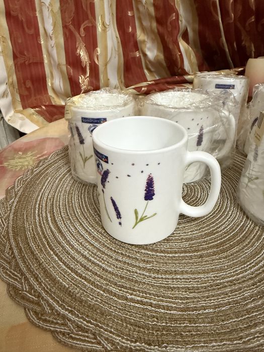 чашки Luminarc ESSENCE LAVENDER, 320 мл  новые