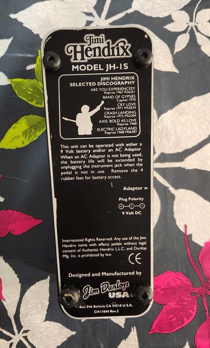 Pedal Wah Wah Jimi Hendrix