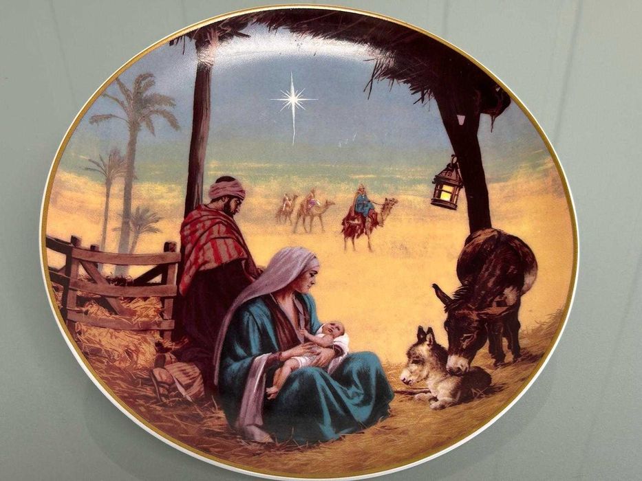 Prato de Natal Porcel - 19965435562429756876801
