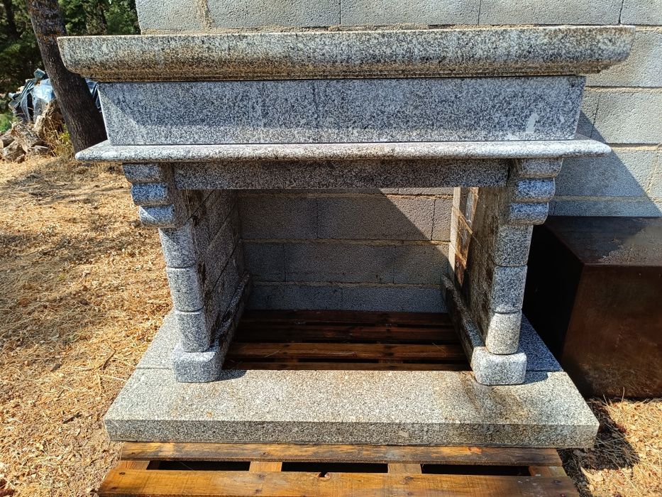 Lareira de granito