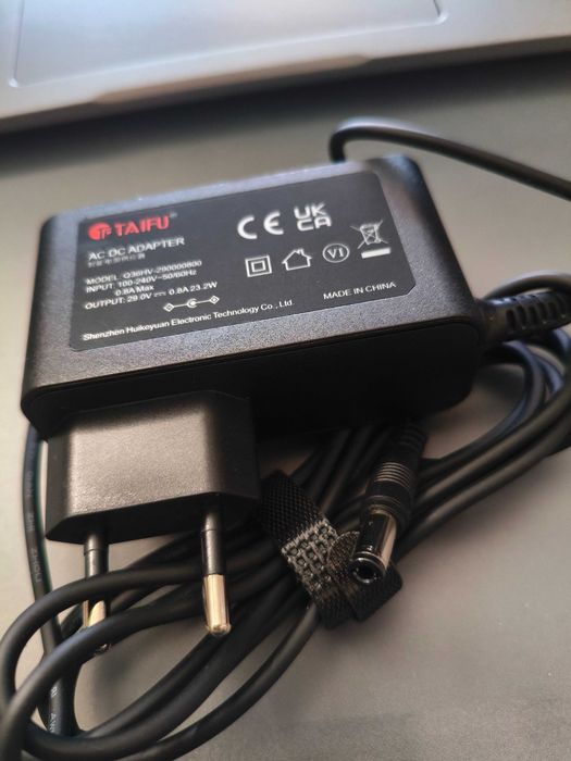 Zasilacz sieciowy TAIFU 29 V 0.8 A 23.2 W-ładowarka DC