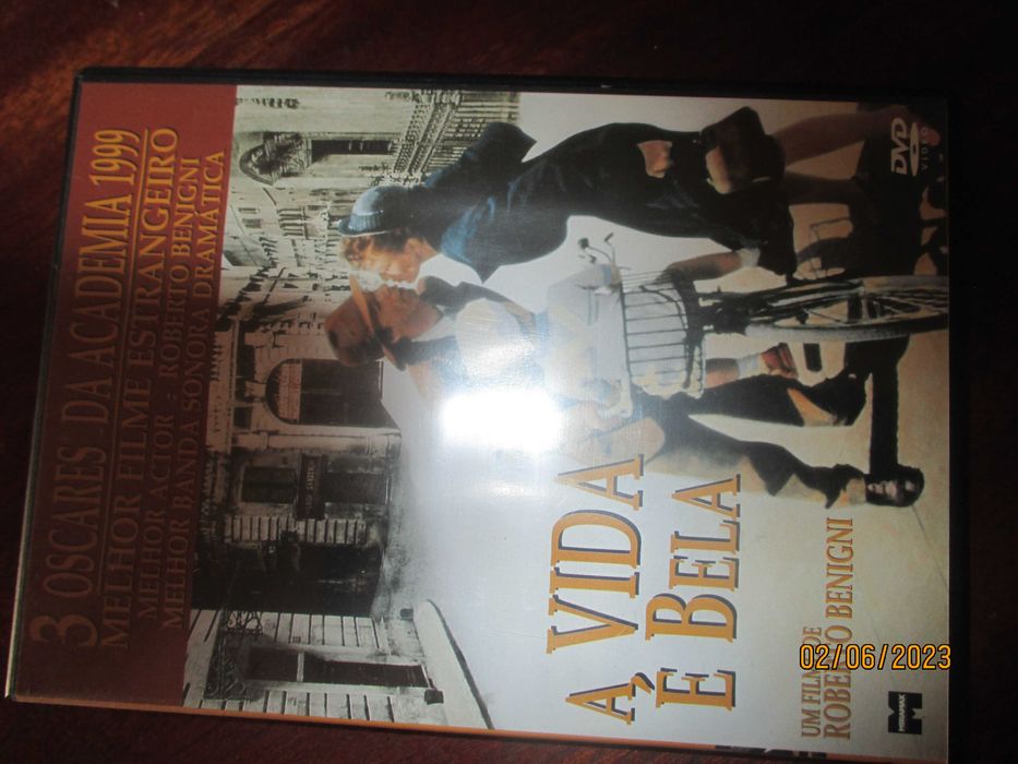 2 dvd's - A vida é bela e prisioneiro