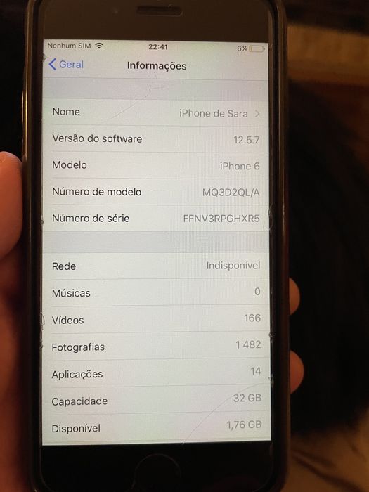 Vendo Iphone 6 32gb desbloqueado