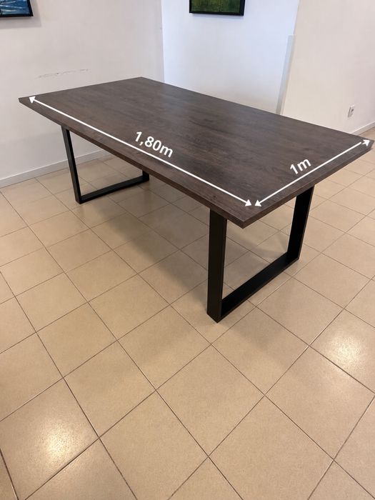 Mesa retangular 1,80m