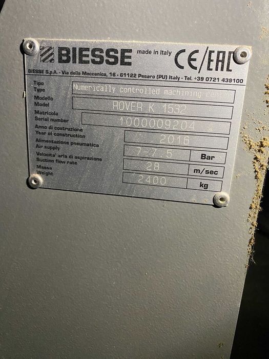 Centrum Obróbcze BIESE ROVER K 1532