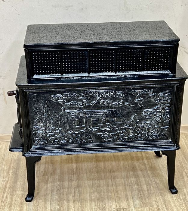 Чавунна дровʼяна піч. Обігрів.ПічКамін.