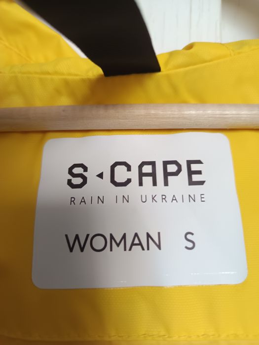 Дощовик жовтий S-cape жіночий