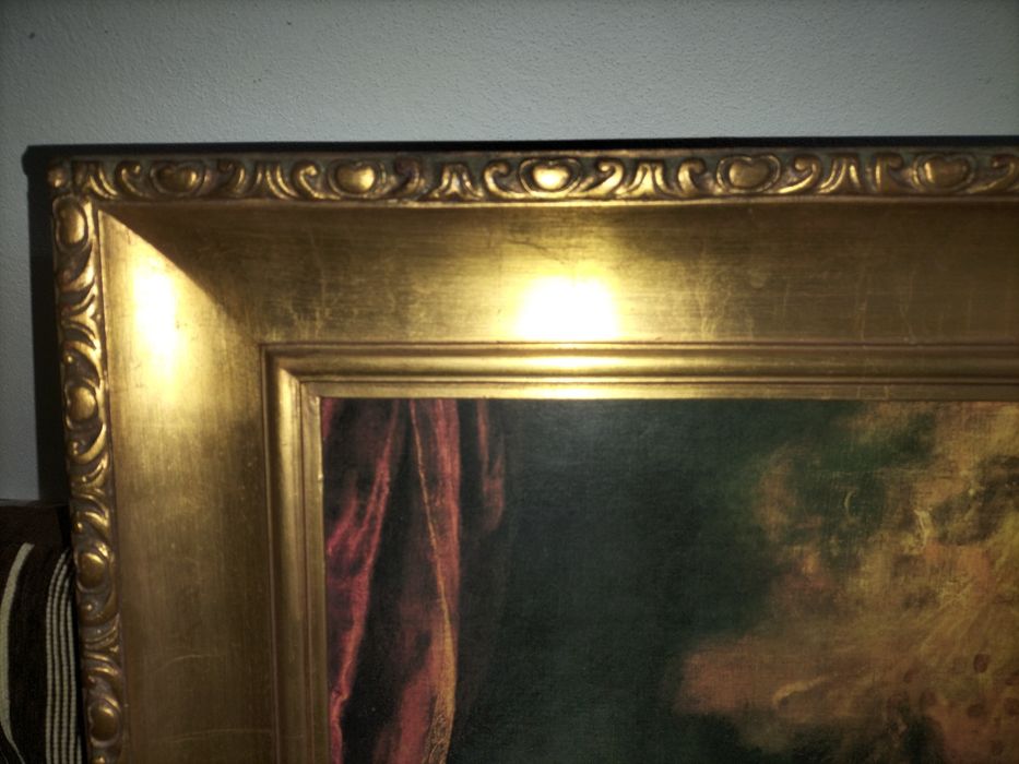 Quadro de Titian - Danae