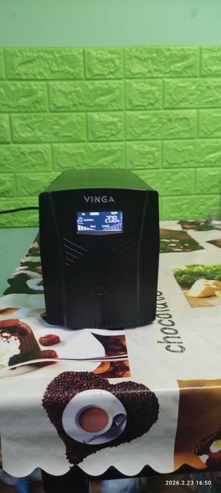 Пристрій безперебійного живлення Vinga VPC-1500p