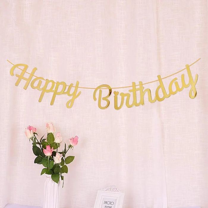 Estandarte para aniversários Happy Birthday NOVO ENVIO GRÁTIS