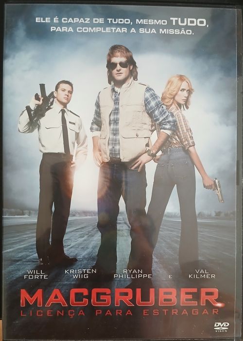 DVD Mcgruber Licença Para Estragar