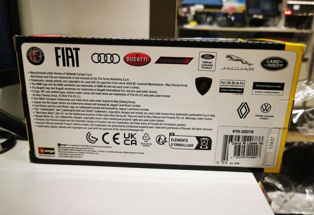 Mini Cooper S Burago 1/24
