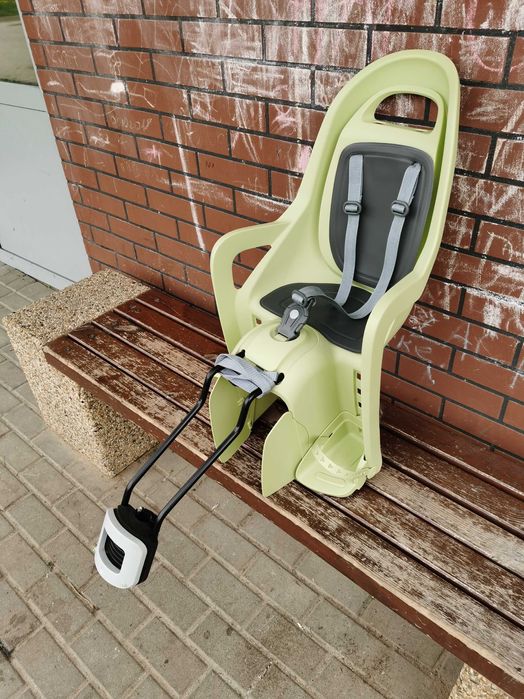 Fotelik Rowerowy Polisport GROOVY Maxi Plus FF 29 zielono-szary