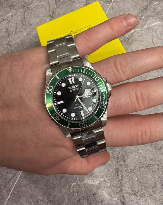 Оригінал чоловічий годинник Invicta Pro Diver Men's Watch - 43mm