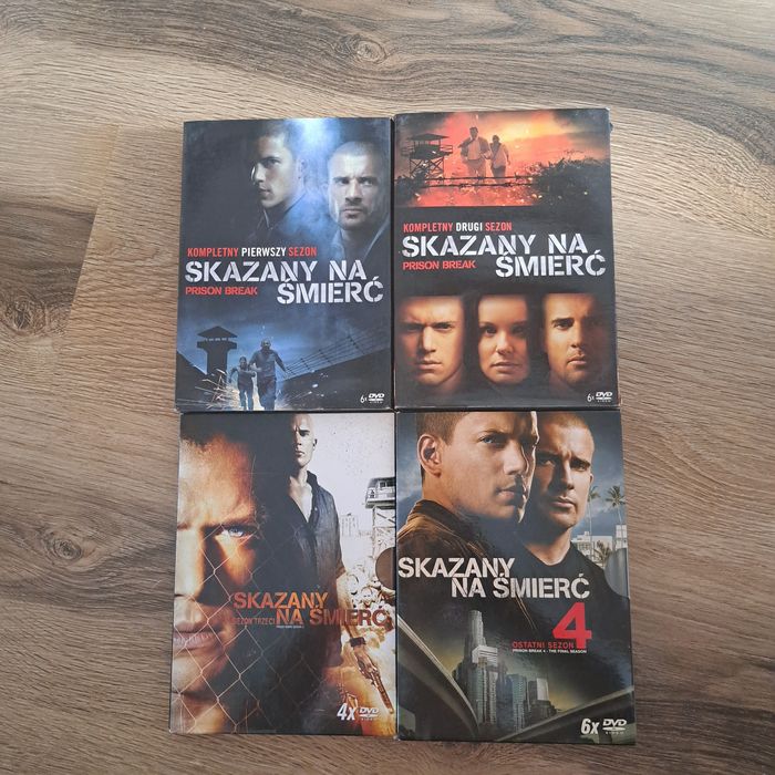 Skazany na Śmierć sezon 1-4 dvd. Czytaj Opis