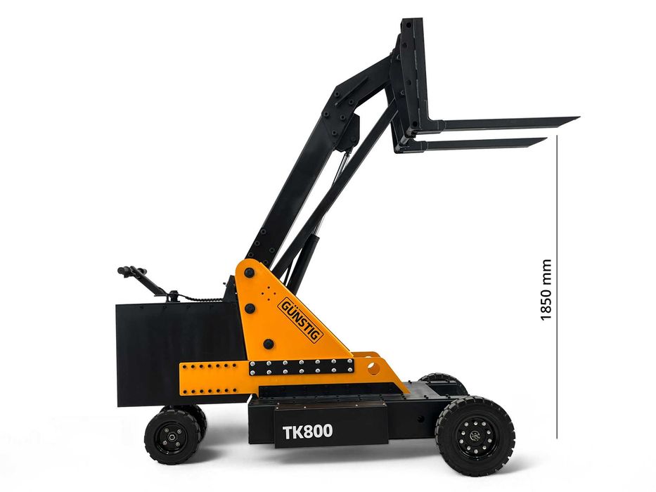 Elektryczna ładowacz paletowy MiniŁadowarka kołowa Gunstig TK800