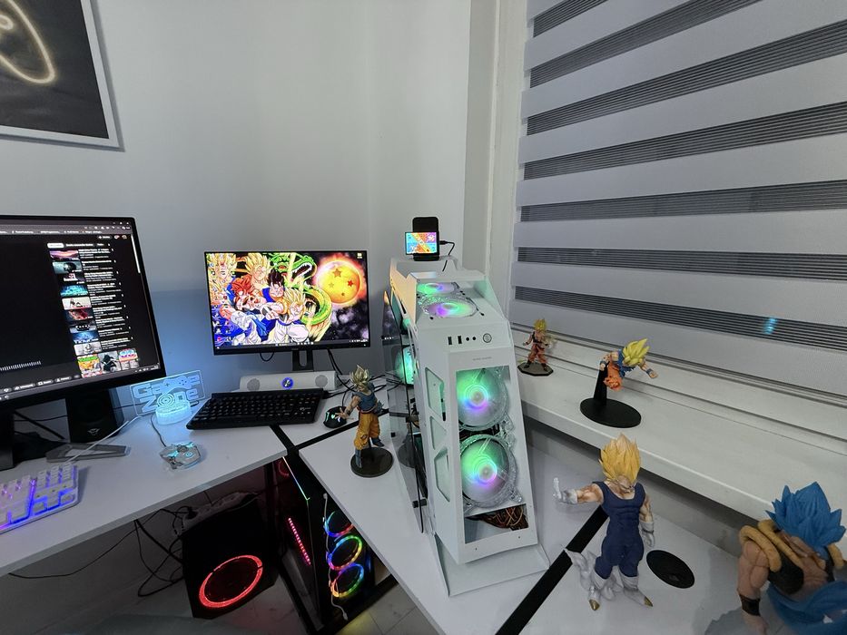 Gamingowy komputer Super Sayan ryzen 5 16 gb ssd 2 Tb Rtx Akcesoria