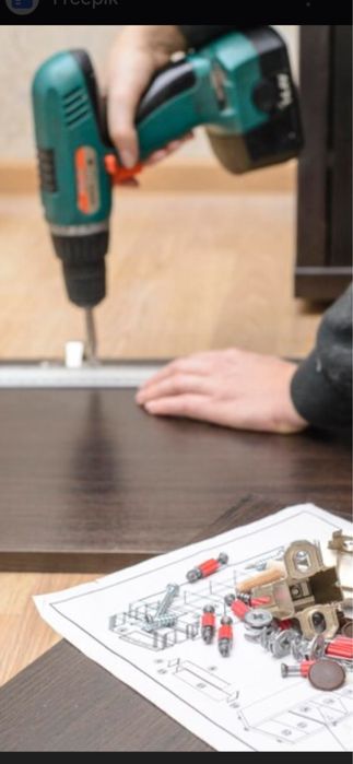 Сборка и разборка мебели корпусной и мягкой