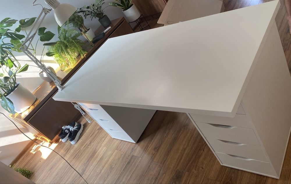 Biurko ikea duze