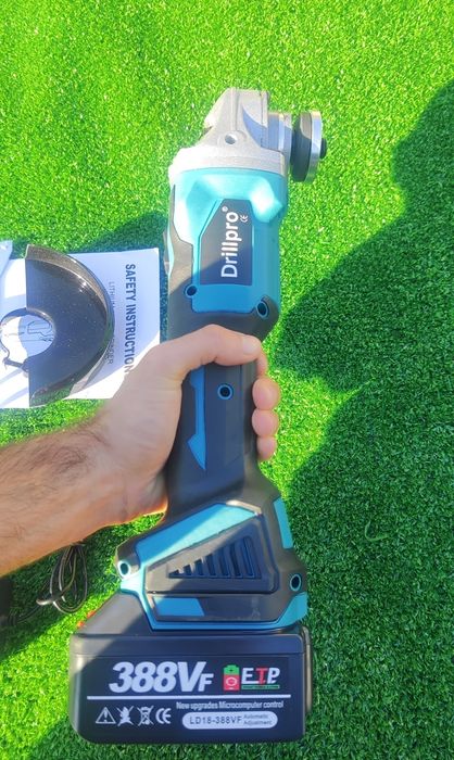 Rebarbadora a bateria 125mm/4 velocidades #NOVA #SALDOS