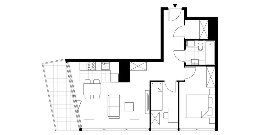3-pokojowe mieszkanie 57m2 + balkon Bezpośrednio