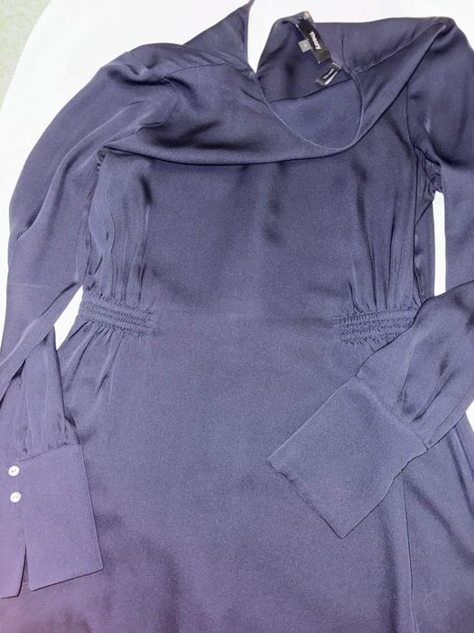 Плаття шовкове Theory оригінал синє 100% шовк