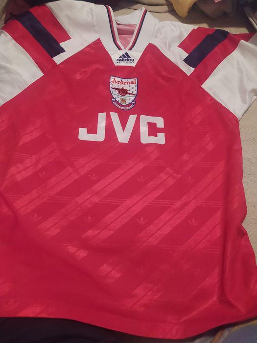 Camisola de desporto clube Arsenal retro XXL --portes correio registado incluído no preço
