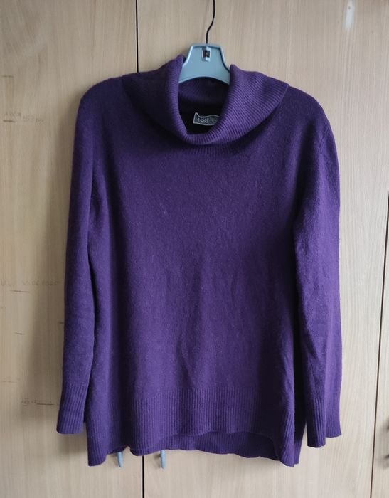 Kaszmirowy golf damski rozmiar XL