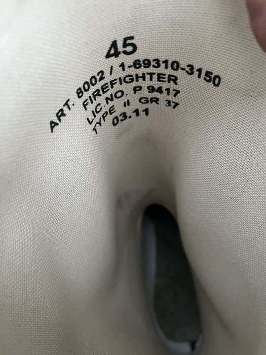 VIKING® Orange 1-69310 Пожежний гумовий водозахисний черевик