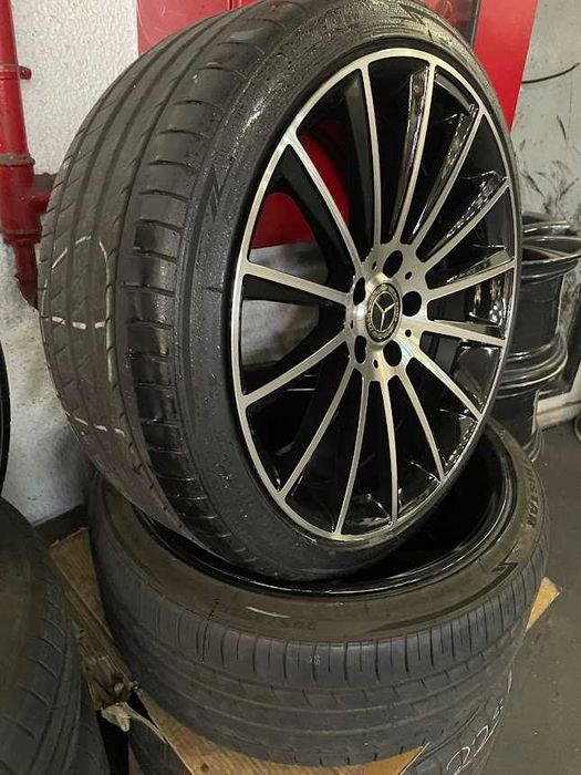 JANTES 19 MERCEDES C220 COM PNEUS
