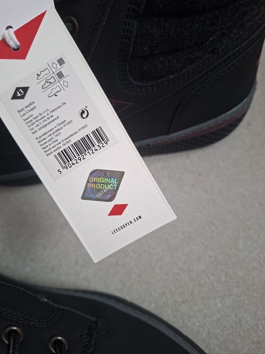 Buty męskie Lee Cooper ocieplane rozm 43