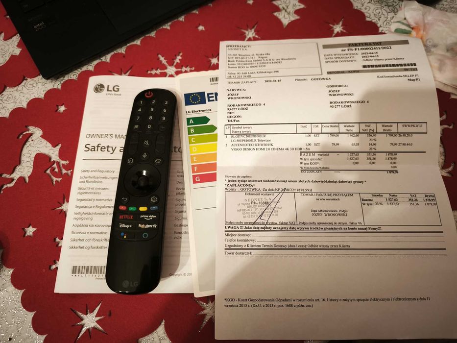 LG 50UP81003LR 50" LED 4K 50" LED WEBOS