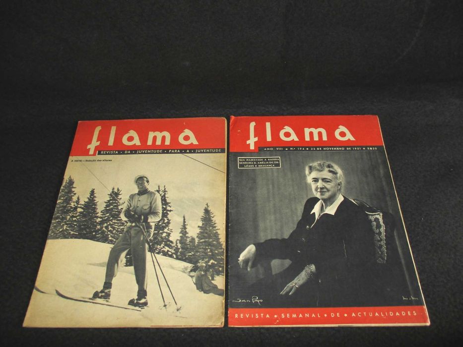 Flama Revista da Juventude para a Juventude Anos 40 e 50