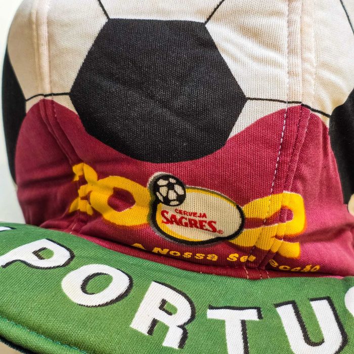 Chapéu Força Portugal Sagres 2002 | Seleção Portuguesa | Tamanho 58 cm