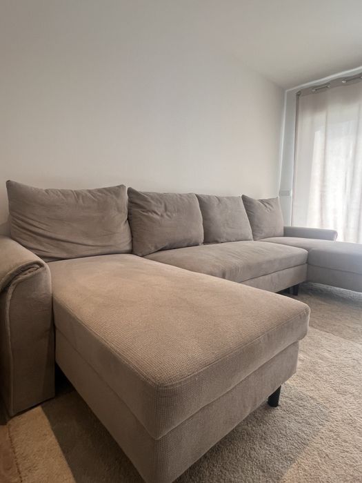 Sofá Cama com duas chaise Longue