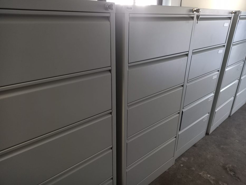 Szafa B5 Malow kartotekowa aktowa do gabinetu, metalowa, stan bardzo d