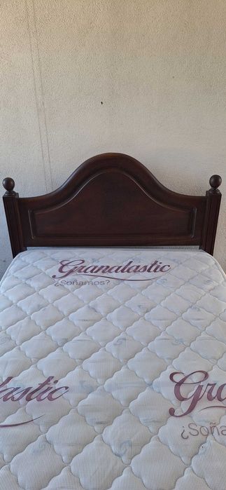 Cama rústica madeira maciça