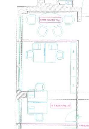 Biuro w centrum Torunia 36 m2