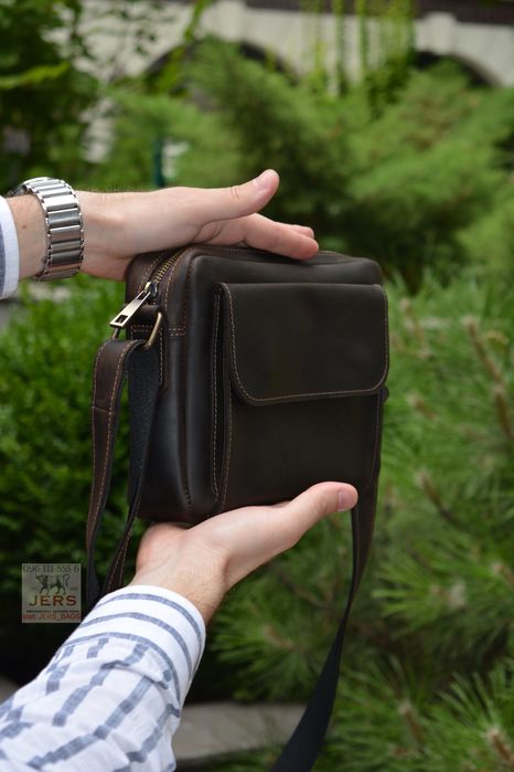 Сумка кожаная мужская чоловіча шкіряна кожа на подарок мужчине сумки