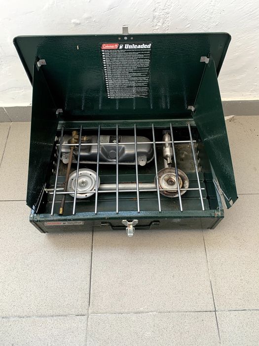 Fogão Portátil de acampamento Coleman duplo 424