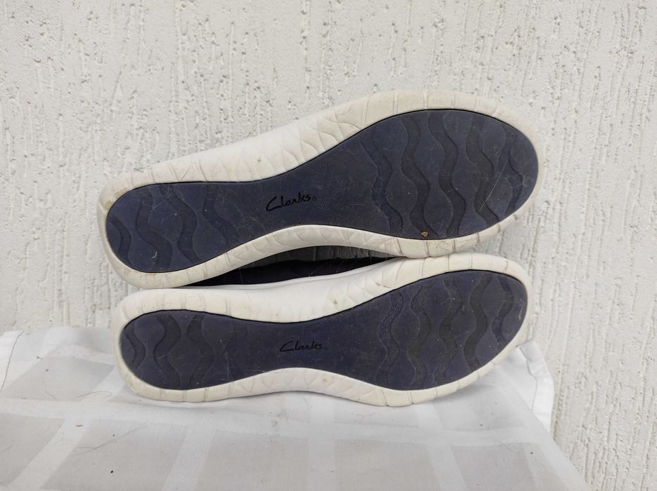 Мокасини текстильние Clarks cloud steppers р.37.5