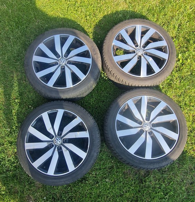 Felgi VW Marseille 18  Orginał 7 cali ET52 Touran Passat Aerton Golf