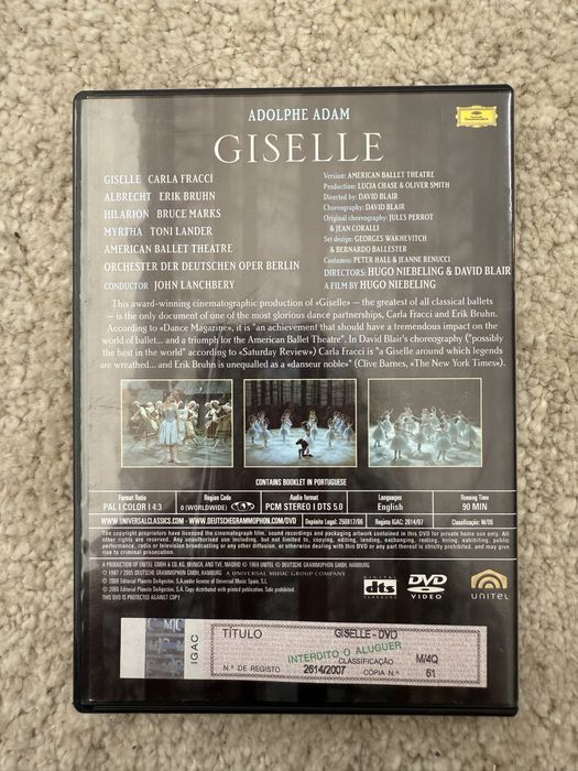 DVD “Giselle” – Ballet64738054671362122