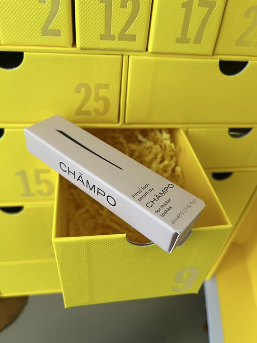 Сироватка для стимуляції росту вій від champo, 4 ml