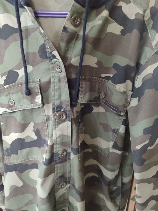 Bluza koszulowa moro H&M